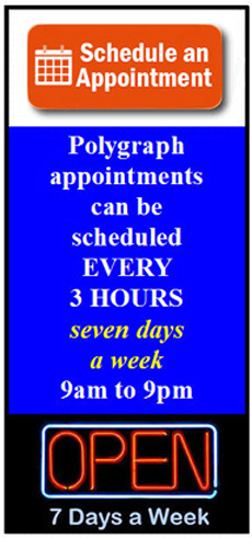 polygraph exam in Redding